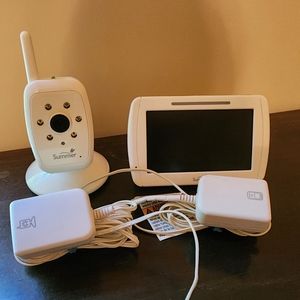 Summer Infant In View Digital Color Video Baby Camera Monitor 28650 White